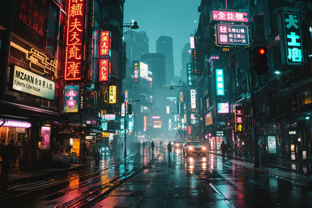神马影视影视专题 - 赛博朋克东方叙事:从《银翼杀手》到《深海回响》
